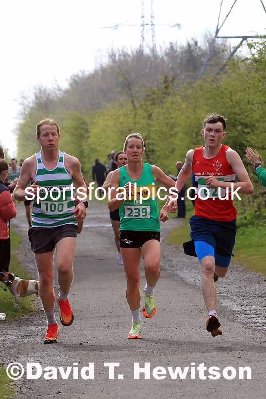 The 2023 Terry O'Gara Memorial 5k Road Race organised by Wallsend Harriers. Photo: David T. Hewitson/Sports for All Pics